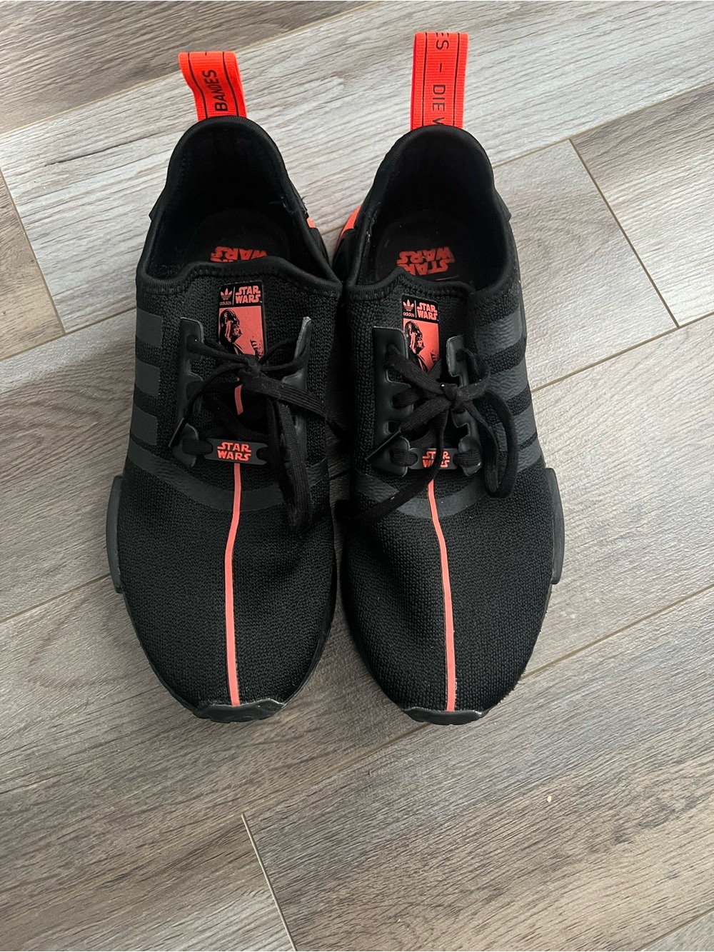 adidas limited edition Star Wars Sneakers with Red Stripe